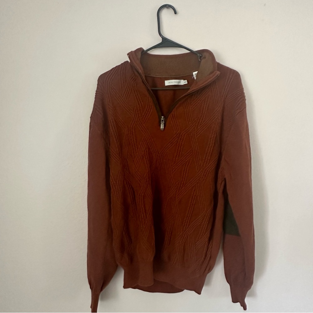 Alex Cannon 1/4 Zip Up Sweatshirt